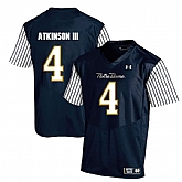 Notre Dame Fighting Irish 4 George Atkinson III Navy College Football Jersey Dzhi,baseball caps,new era cap wholesale,wholesale hats